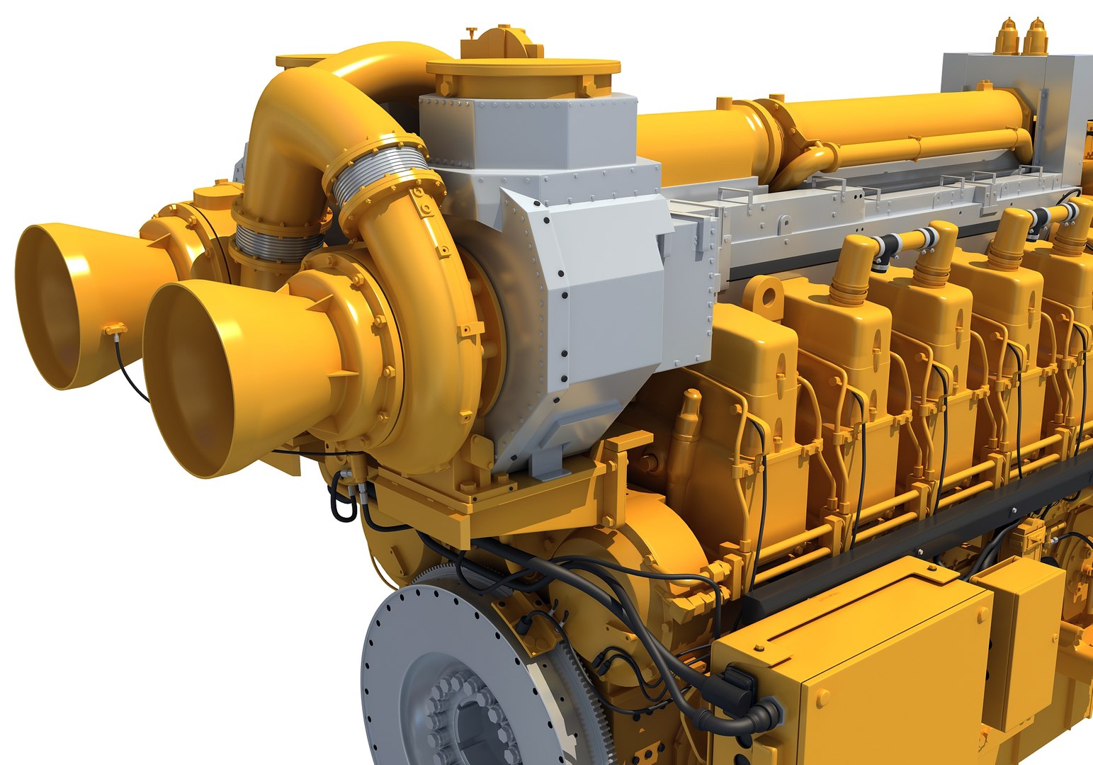 Diesel Engine - 3D Model by 3D Horse