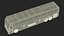 3D Charter Bus Rigged model