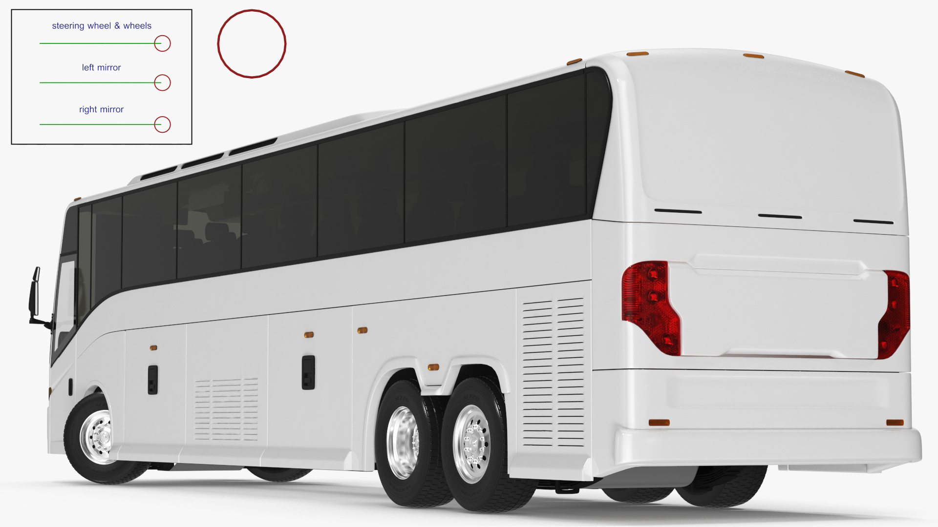 3D Charter Bus Rigged Model - TurboSquid 2183292