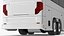 3D Charter Bus Rigged model
