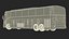 3D Charter Bus Rigged model