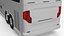3D Charter Bus Rigged model