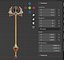 Evilish Staff 3D model