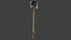 Evilish Staff 3D model