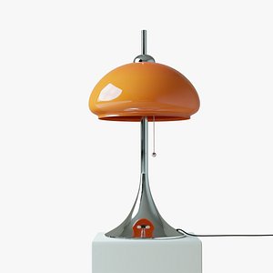 Vintage table lamp 10 3D model