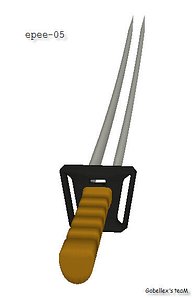 3d model double-lame