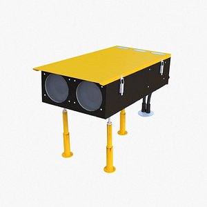 Precision Approach Path Indicator PAPI 3D