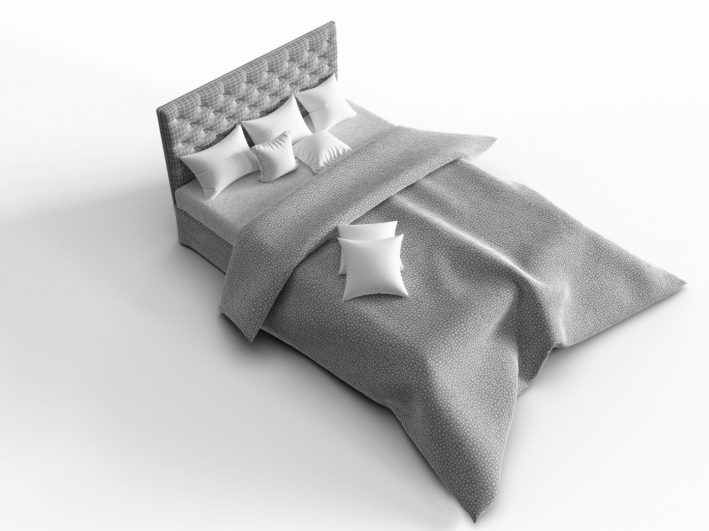Bed 3D model TurboSquid 871513
