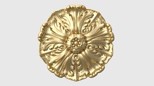 Renaissance Rosette Flower