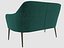 Sofa Charmy velvet green Pols Potten