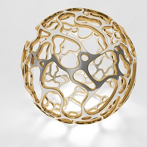 Fractal Smooth Sphere 01 3D model