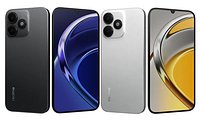 Realme P4s Lite Black And White