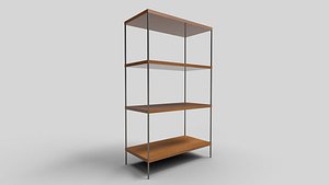 3D Bookcase N2
