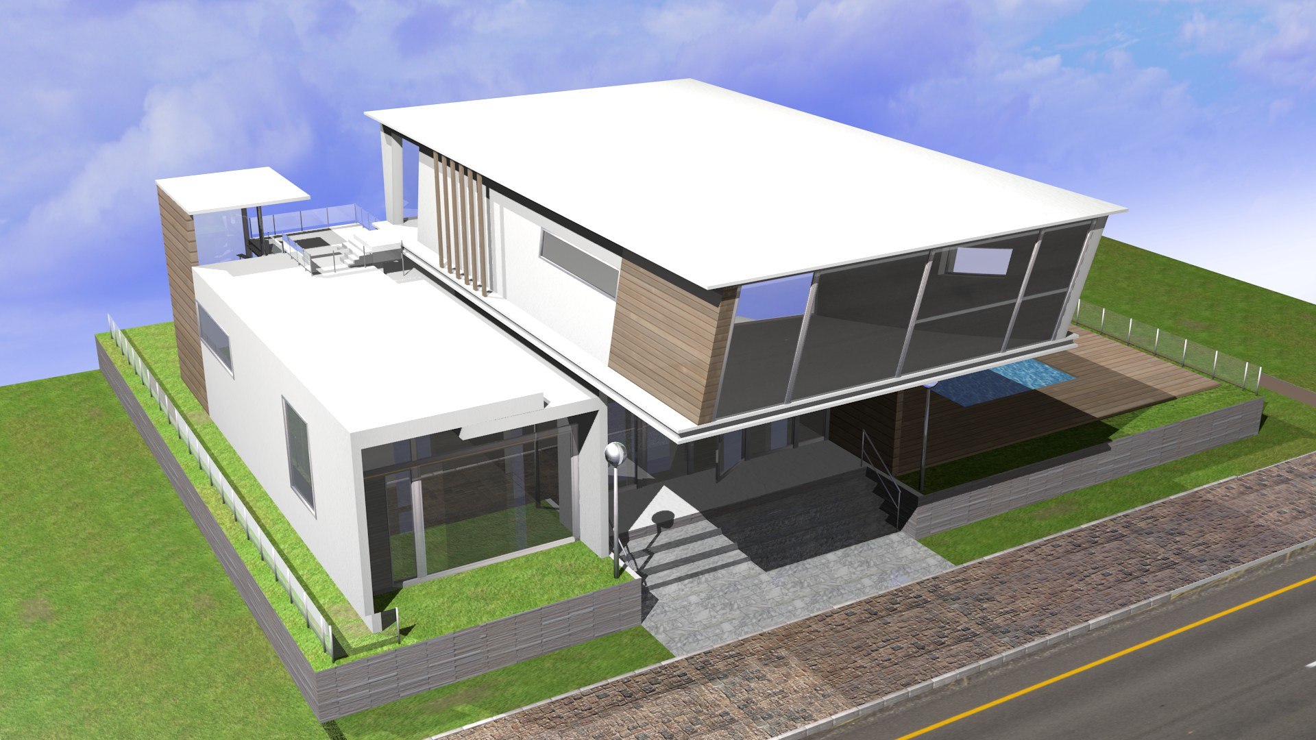 3d Modern Design Model