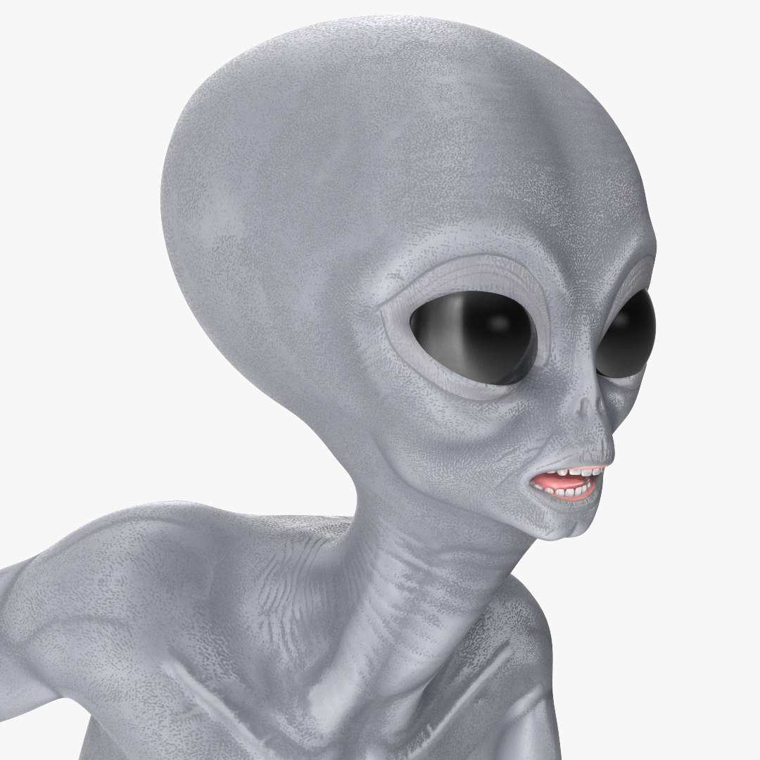 3D Model Alien Rigged Character - TurboSquid 1602435