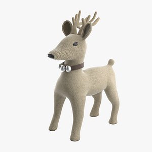 christmas deer 3D