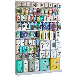 Showcase 059 Phone accessories Low Poly