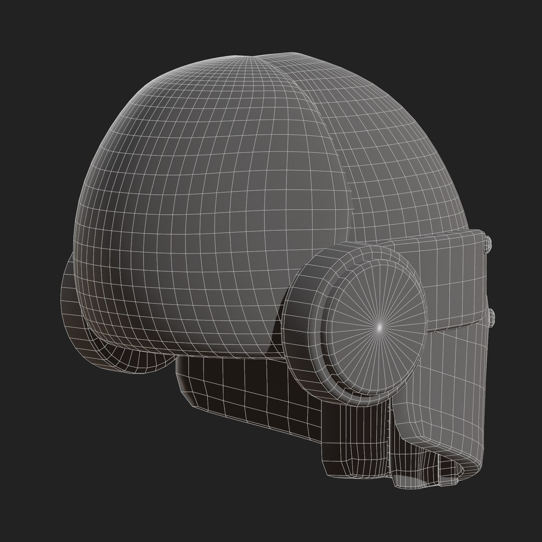 3D model helmet plastic mask - TurboSquid 1597945