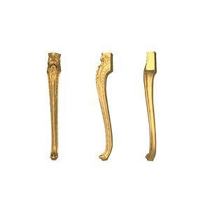3D CNC table leg furniture 40 3D print model