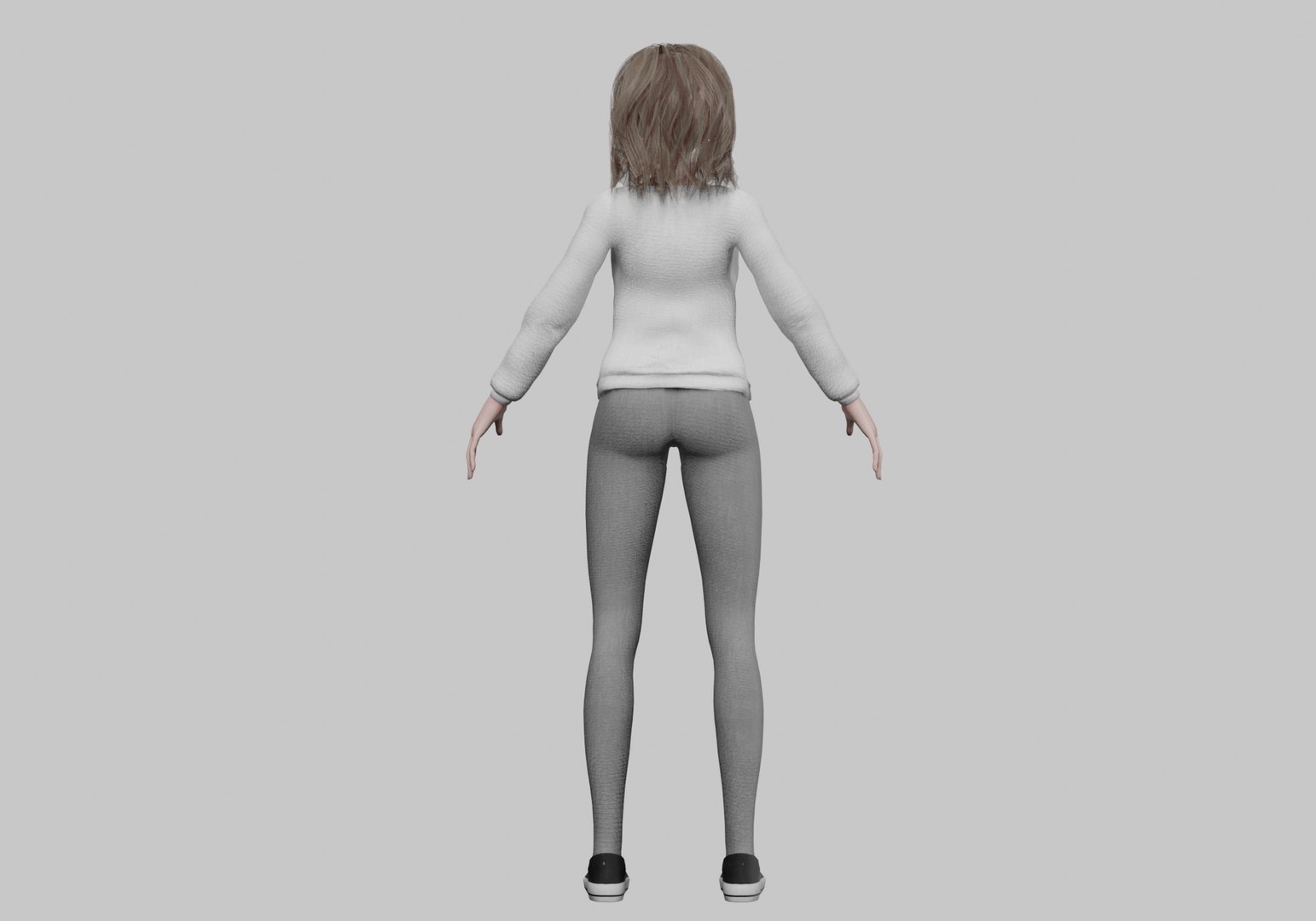 Classic Basic Girl V35767 - TurboSquid 2269205