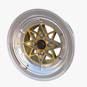3D model SSR Star Shark rim highpoly