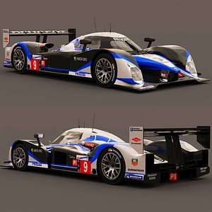 3D peugeot 908 lm le mans 2009