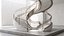 Modern Sculptural Spiral Staircase Architectural 3D Render