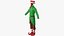 Christmas Elf Costume Male model