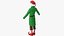 Christmas Elf Costume Male model