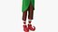 Christmas Elf Costume Male model