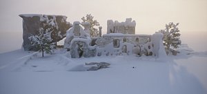 3D model ABBEY CASTLE 2024