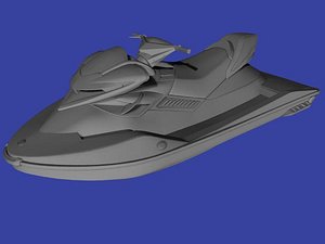 3d model of seadoo rxp jetski