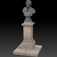 bust of Pushkin