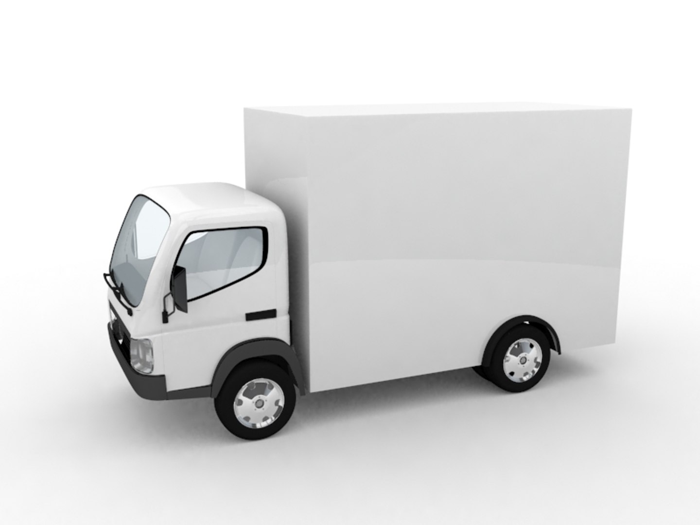 Small Truck Car Vehicle 3d Max