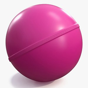 Jumpy Rubber Ball Purple