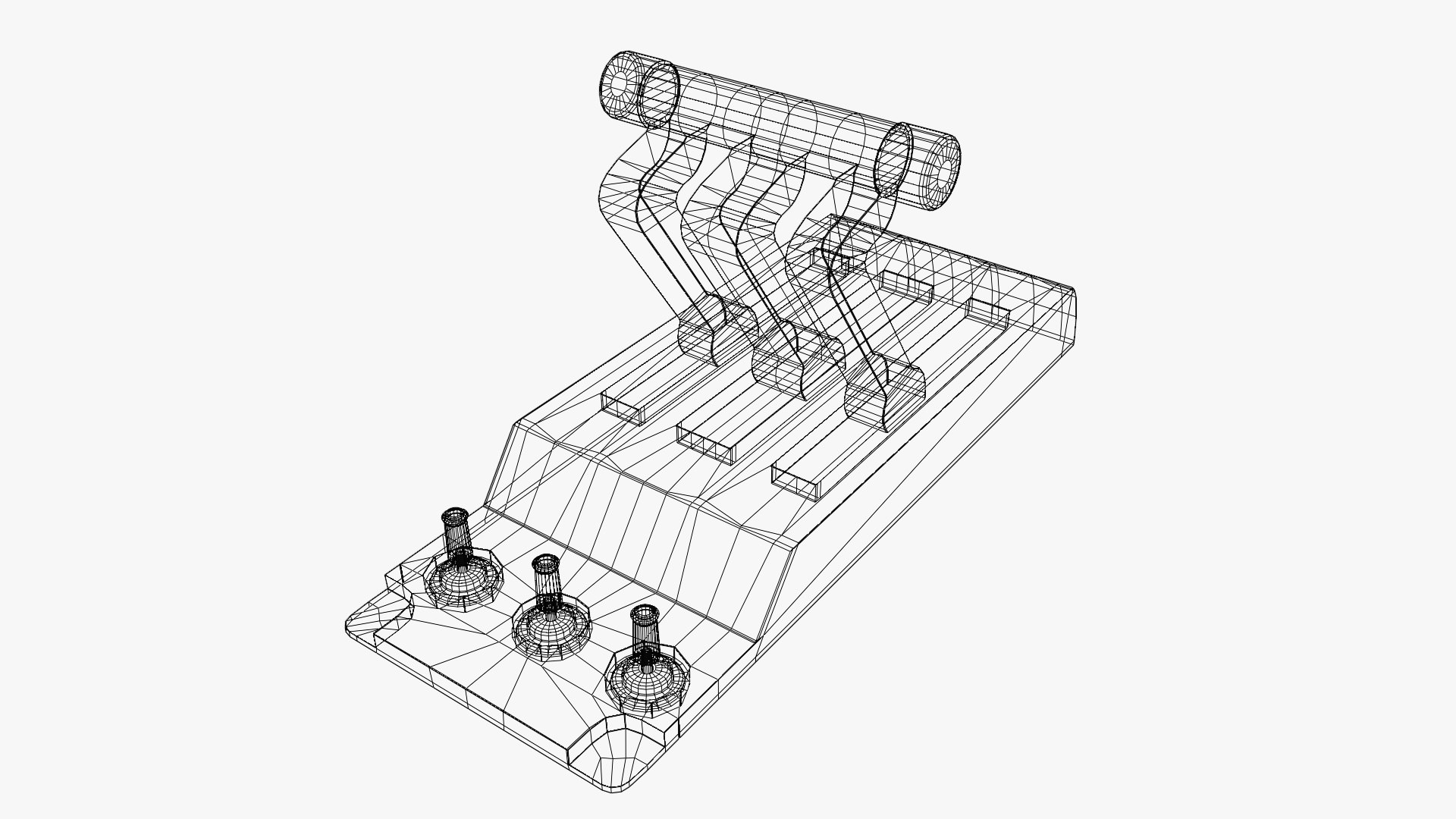 Fighter Jet Cockpit Control Panel 3D Model - TurboSquid 2384305