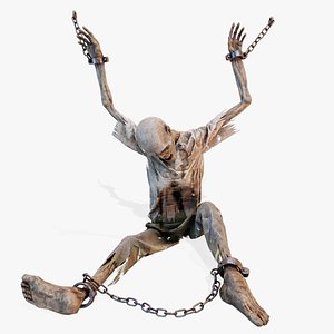 Human corpse 02 3D model