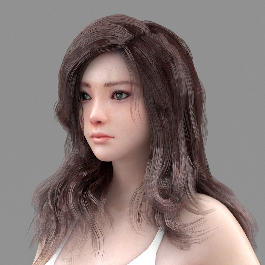 3D woman characters model - TurboSquid 1377611