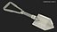 Used US GI Military Entrenching Shovel