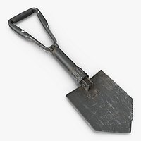 Used US GI Military Entrenching Shovel