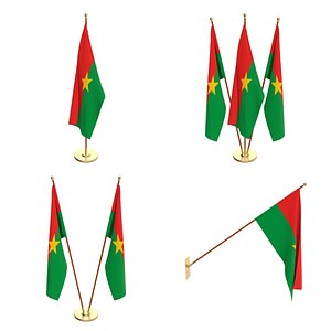 flag office cycles 3D model