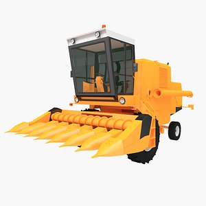 Corn Combine Harvester