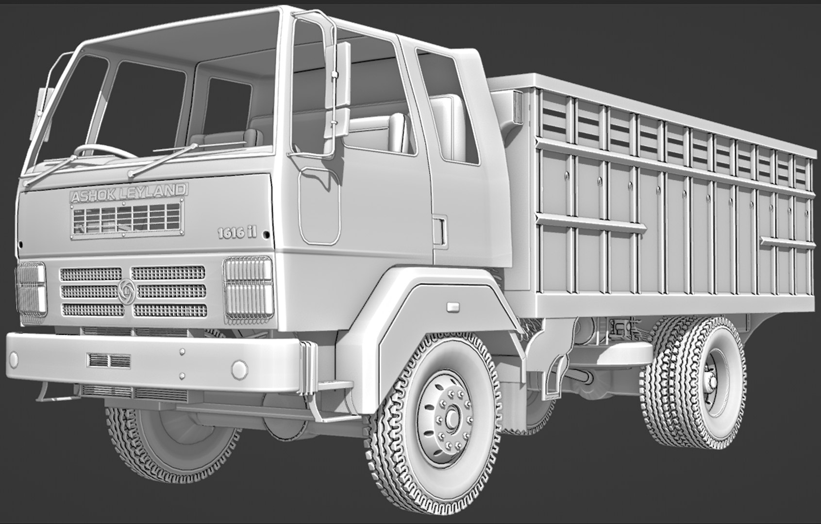 Ashok Leyland 3d Model Turbosquid 2158958