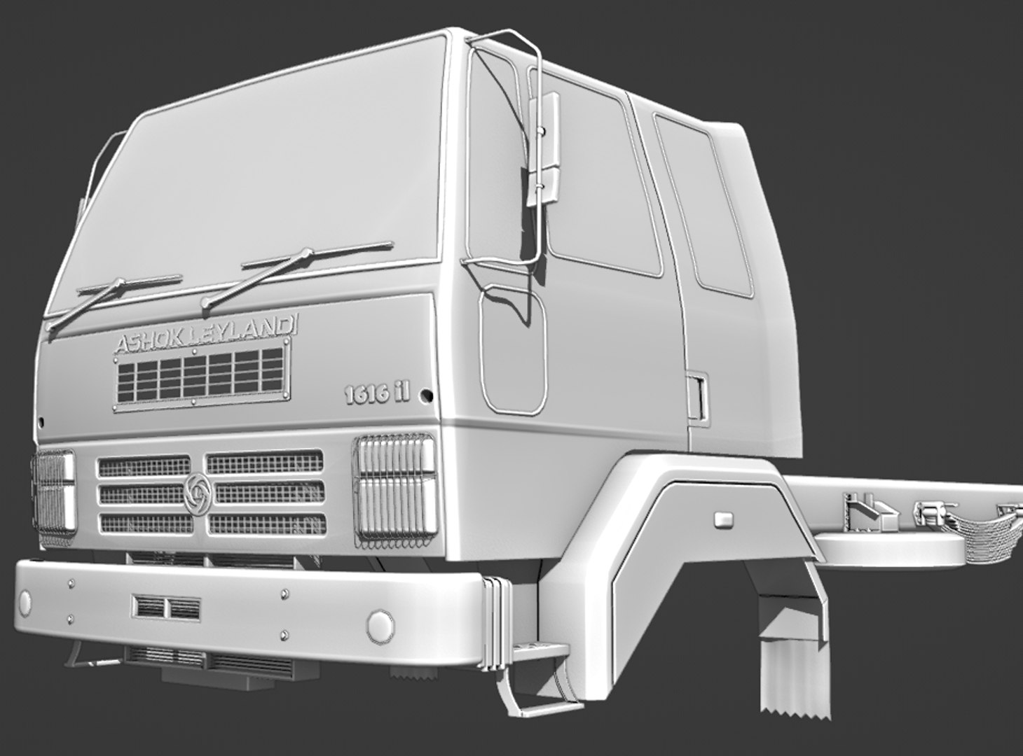 Ashok Leyland 3d Model Turbosquid 2158958