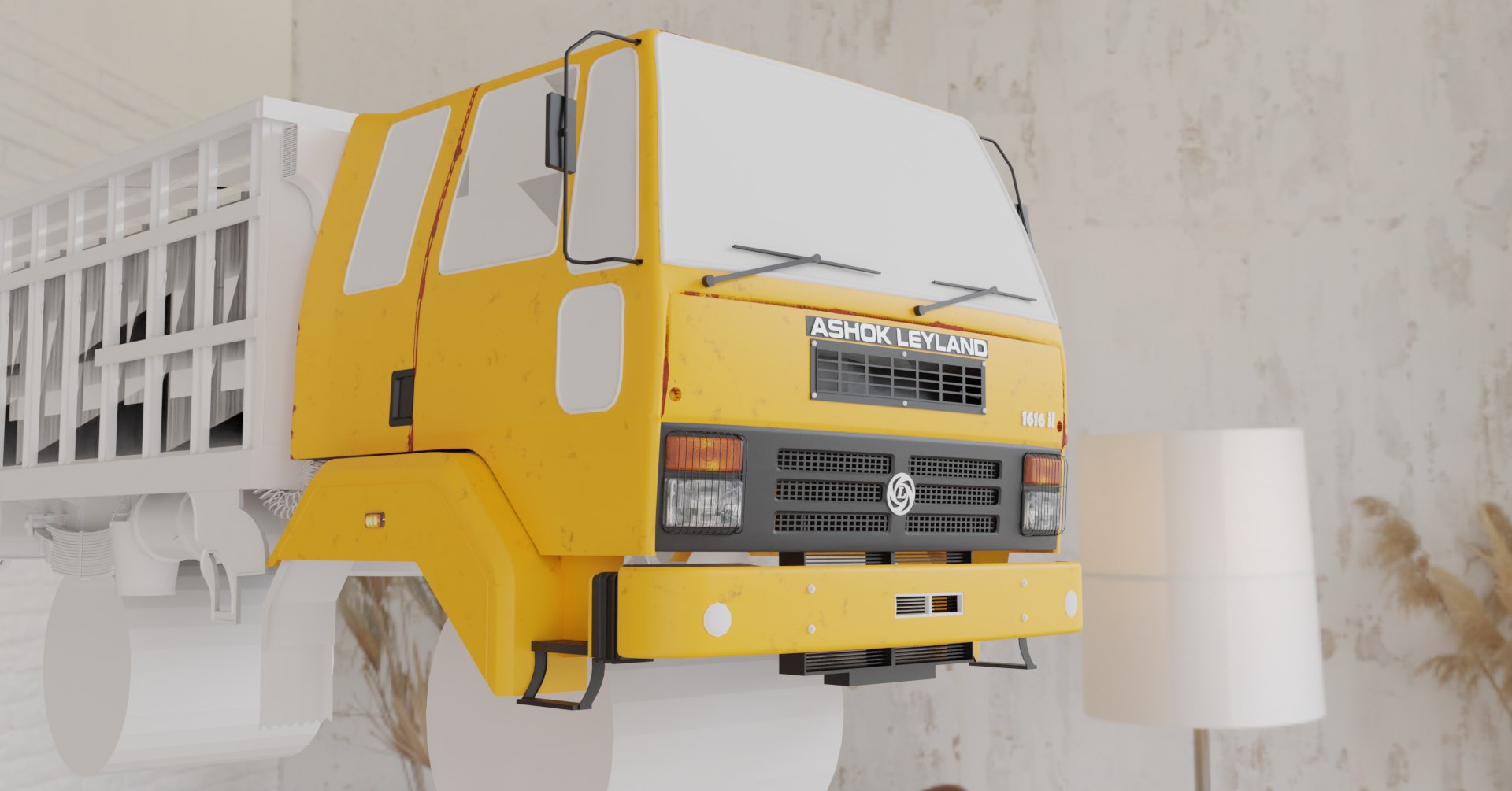 Ashok Leyland 3d Model Turbosquid 2158958