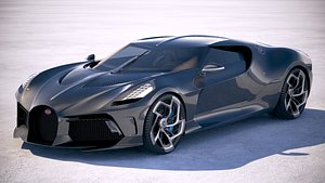 bugatti la voiture 3D model