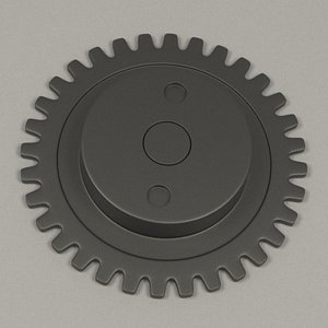 clock gear wheel 3ds