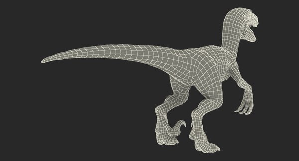 Velociraptor rigged 3D model - TurboSquid 1397683