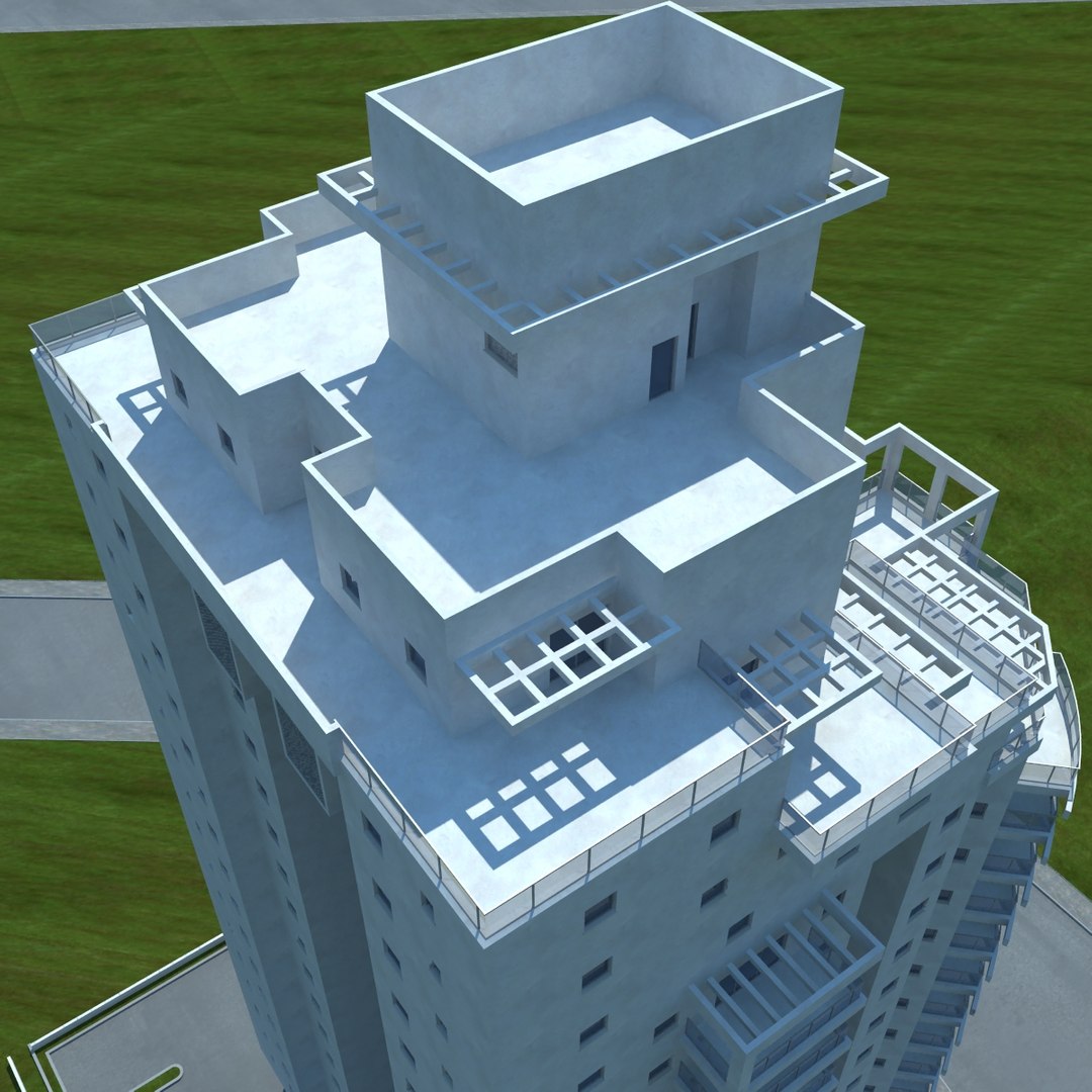 Buildings 2 1 3d Model