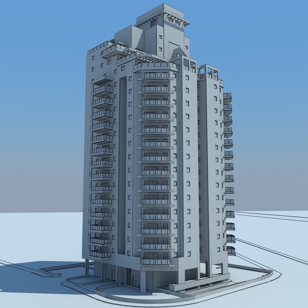 Buildings 2 1 3d Model